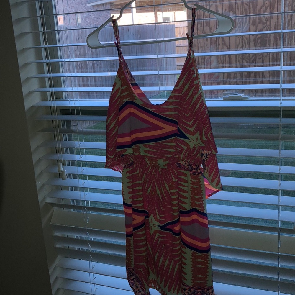 brand new spaghetti strap colorful women’s dress